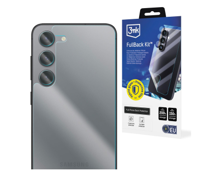 Szkło i folia ochronna 3mk FullBack Kit do Samsung Galaxy S23 5G